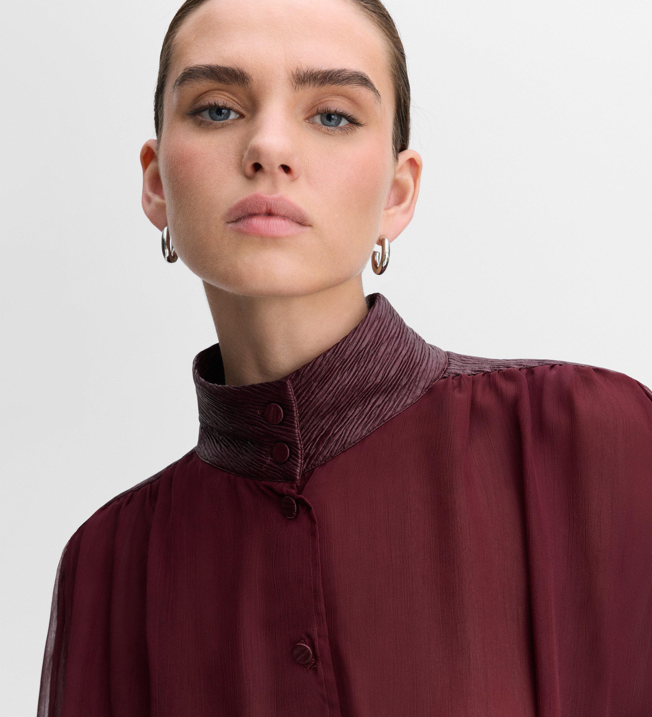 Blusa combinada