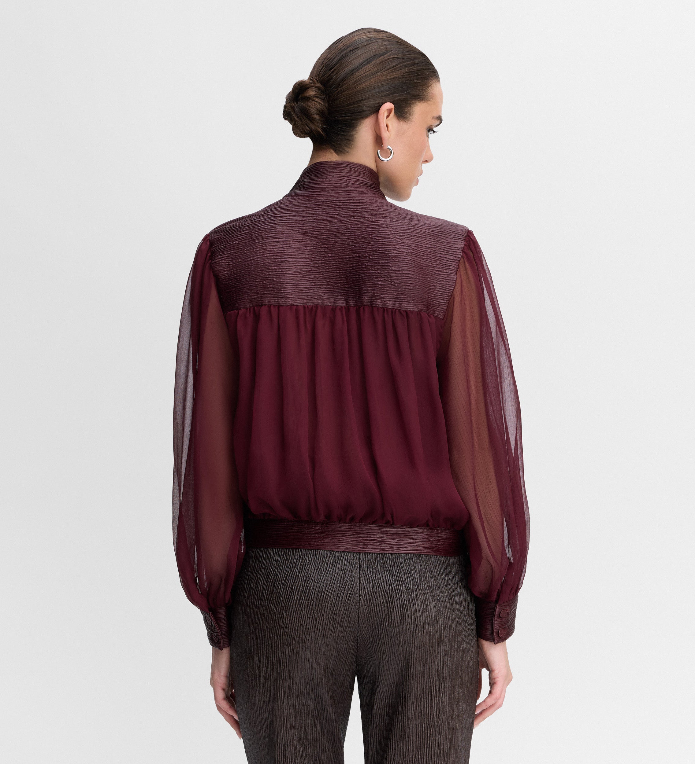 Blusa combinada