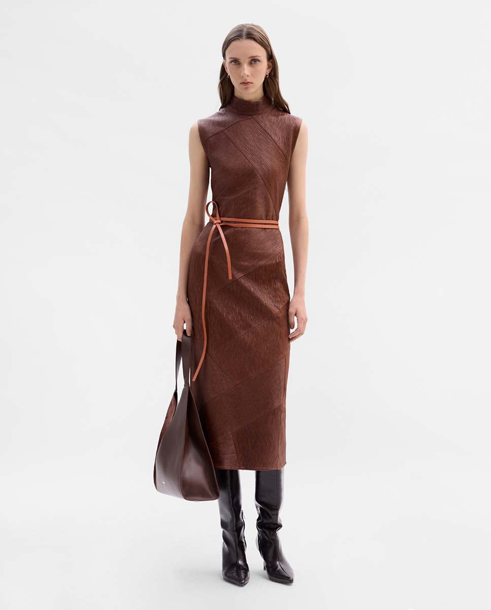 Long textured dress