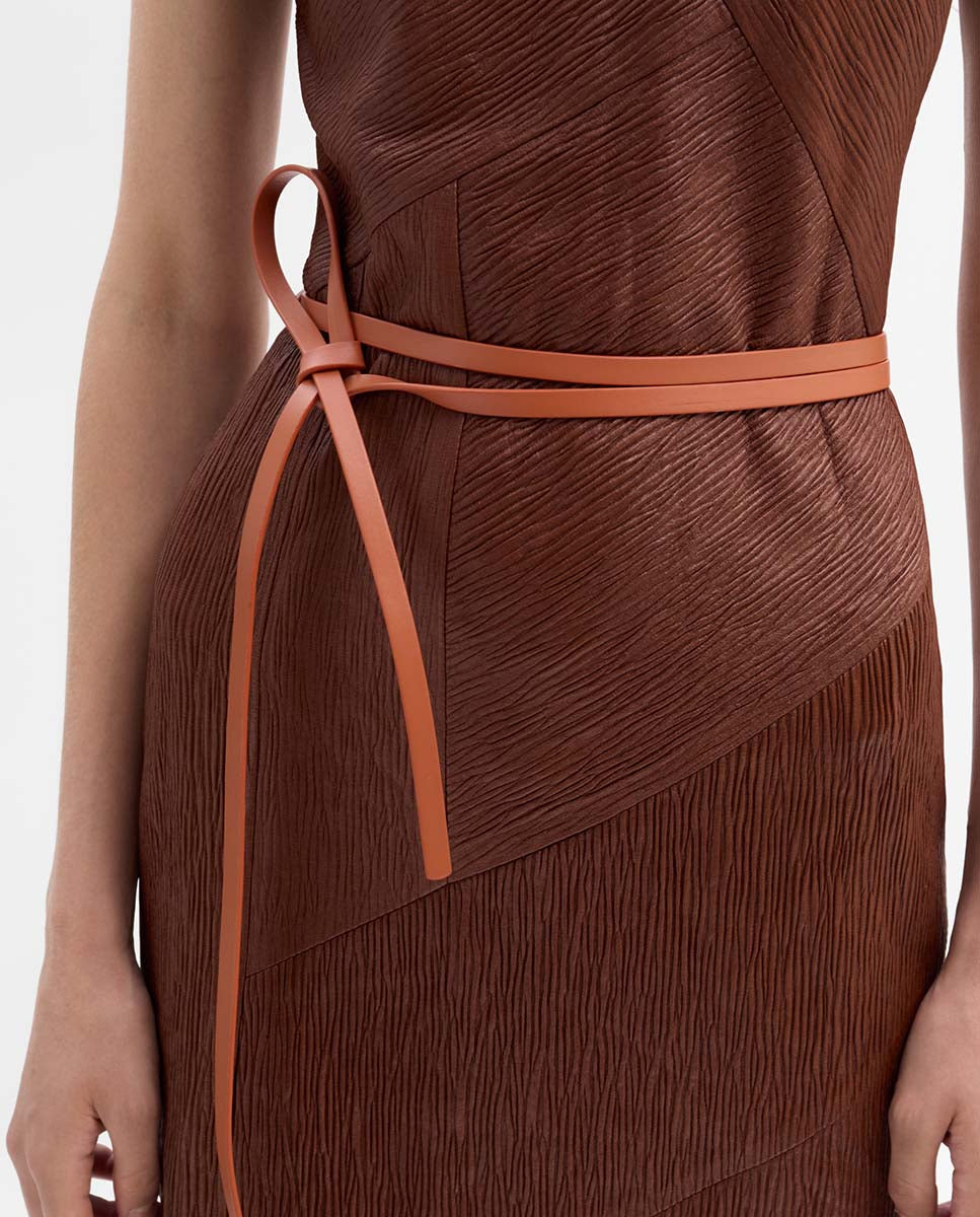 Long textured dress