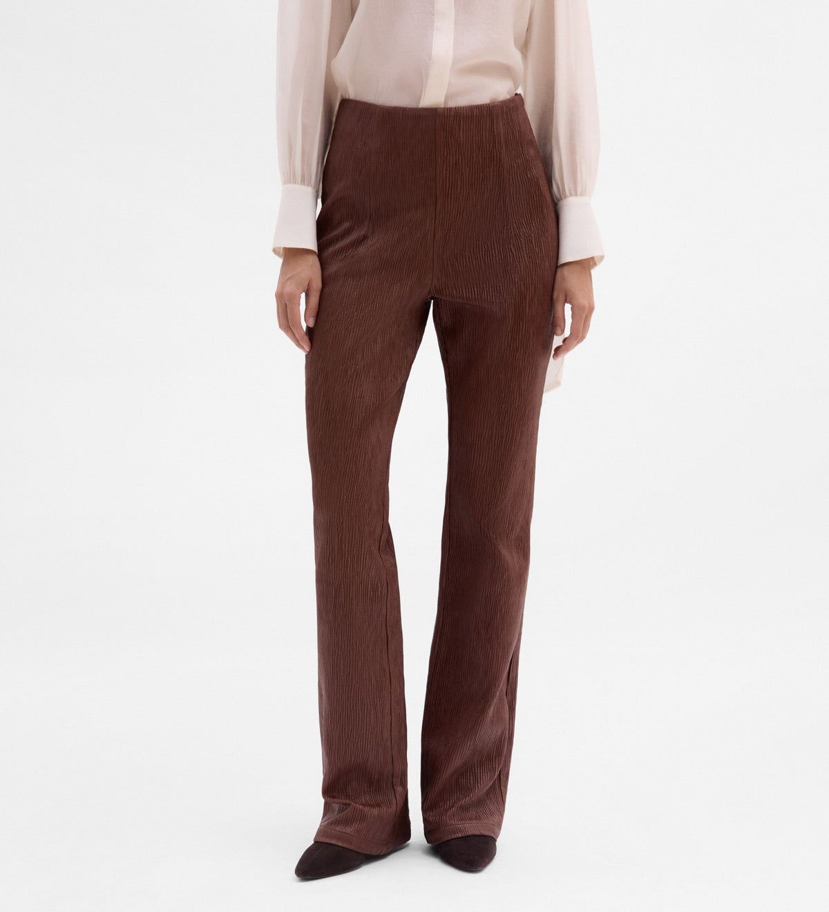 Pantalon texturé