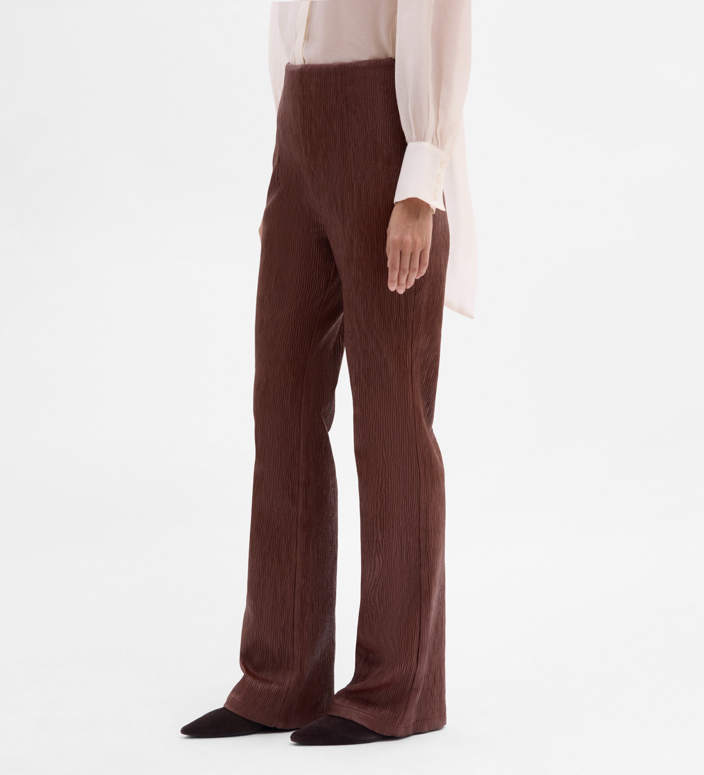 Pantalon texturé