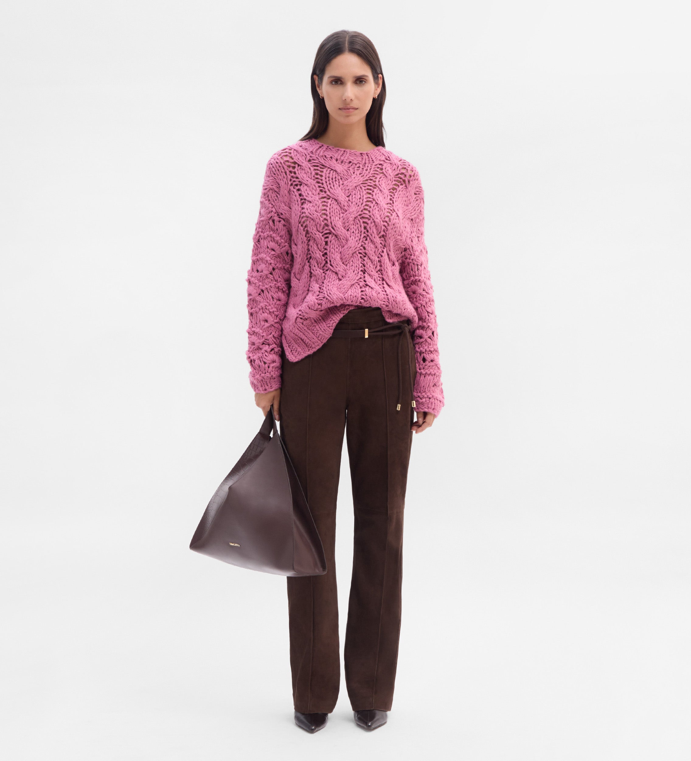 Hand-knitted sweater
