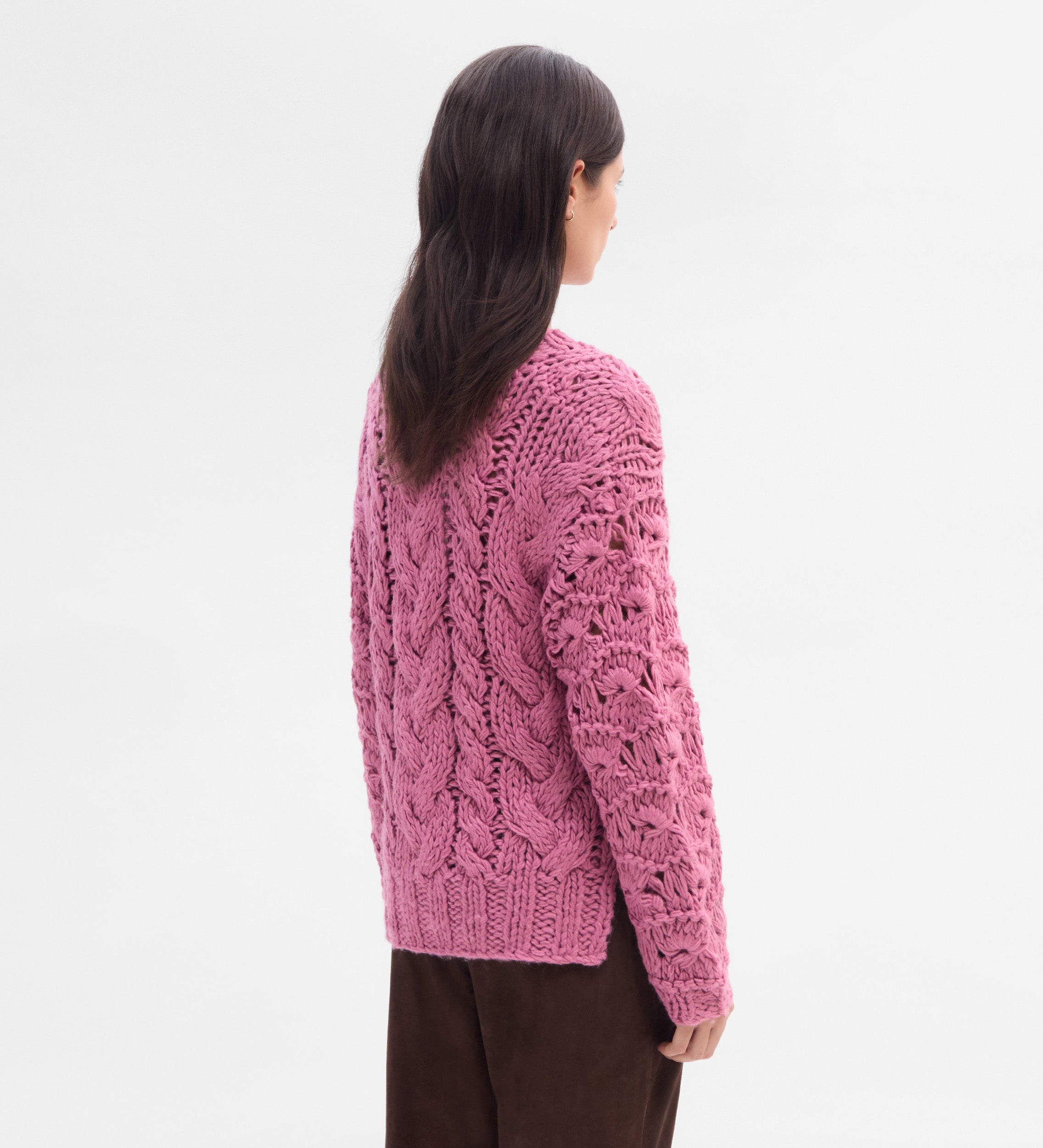 Hand-knitted sweater