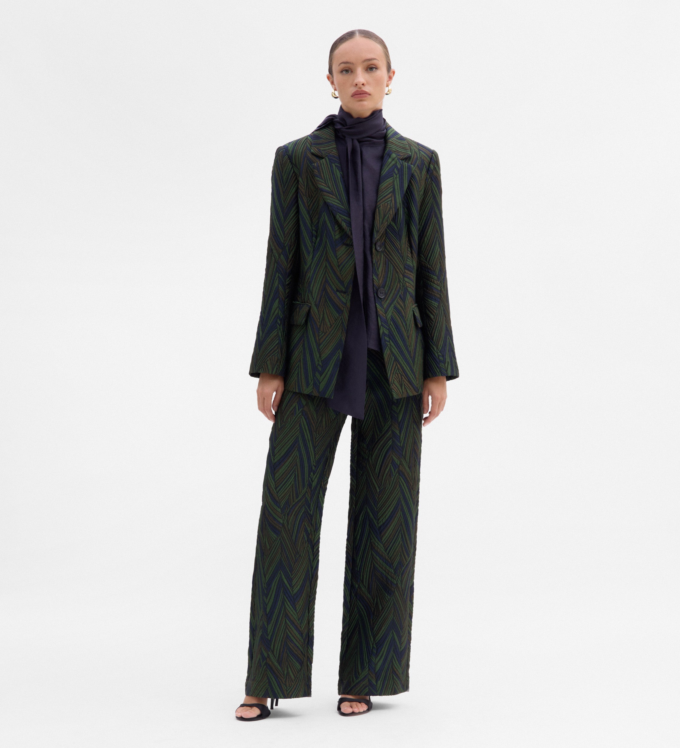Pantalon tissé fantaisie