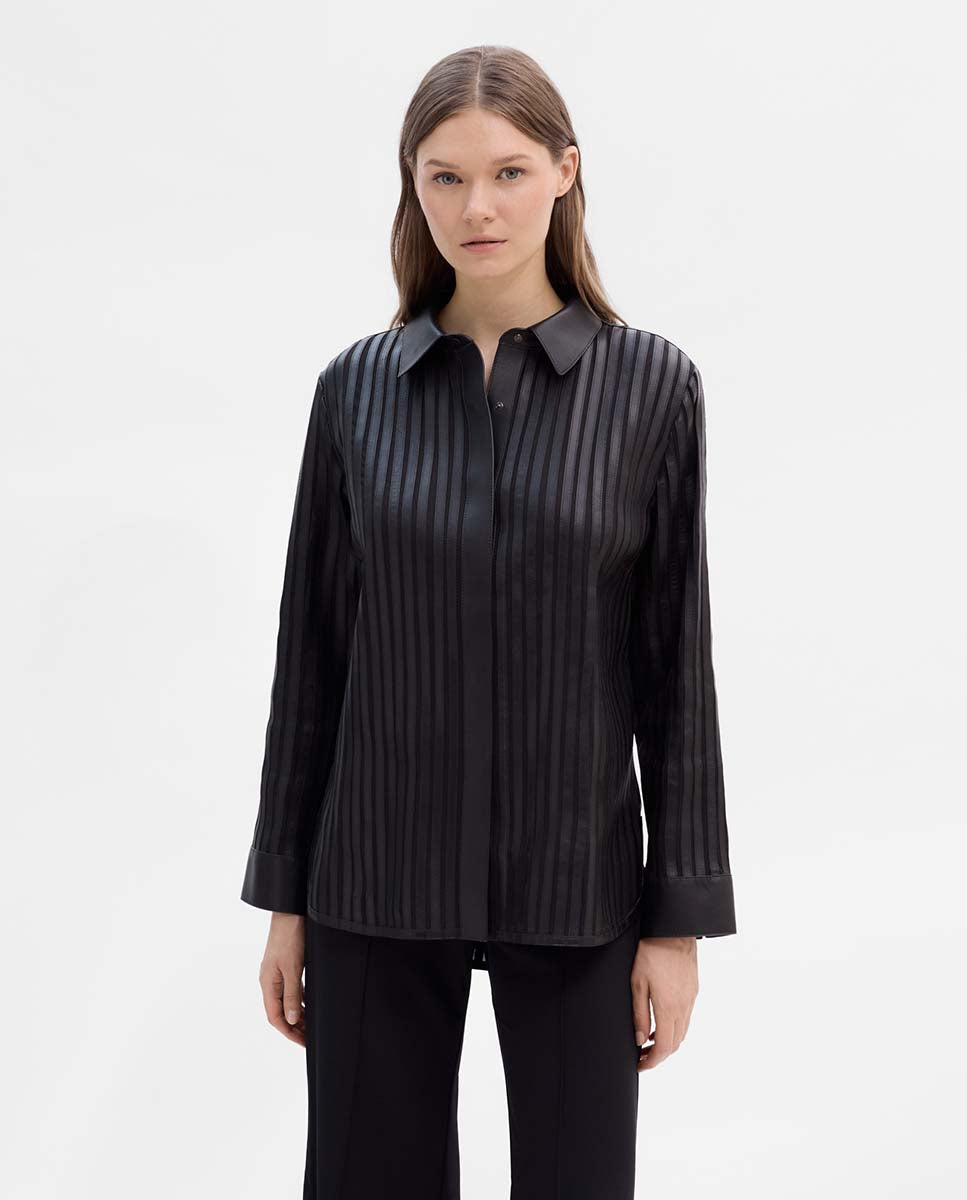 Nappa overshirt