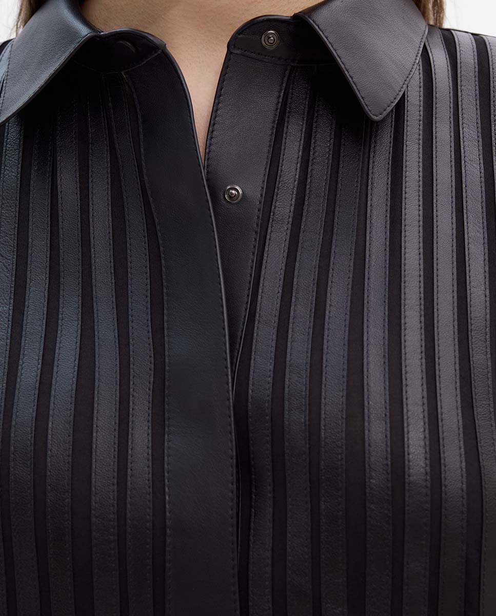 Nappa overshirt