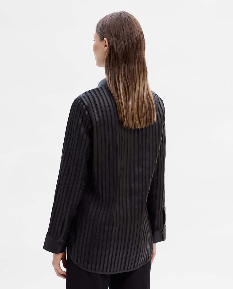 Nappa overshirt