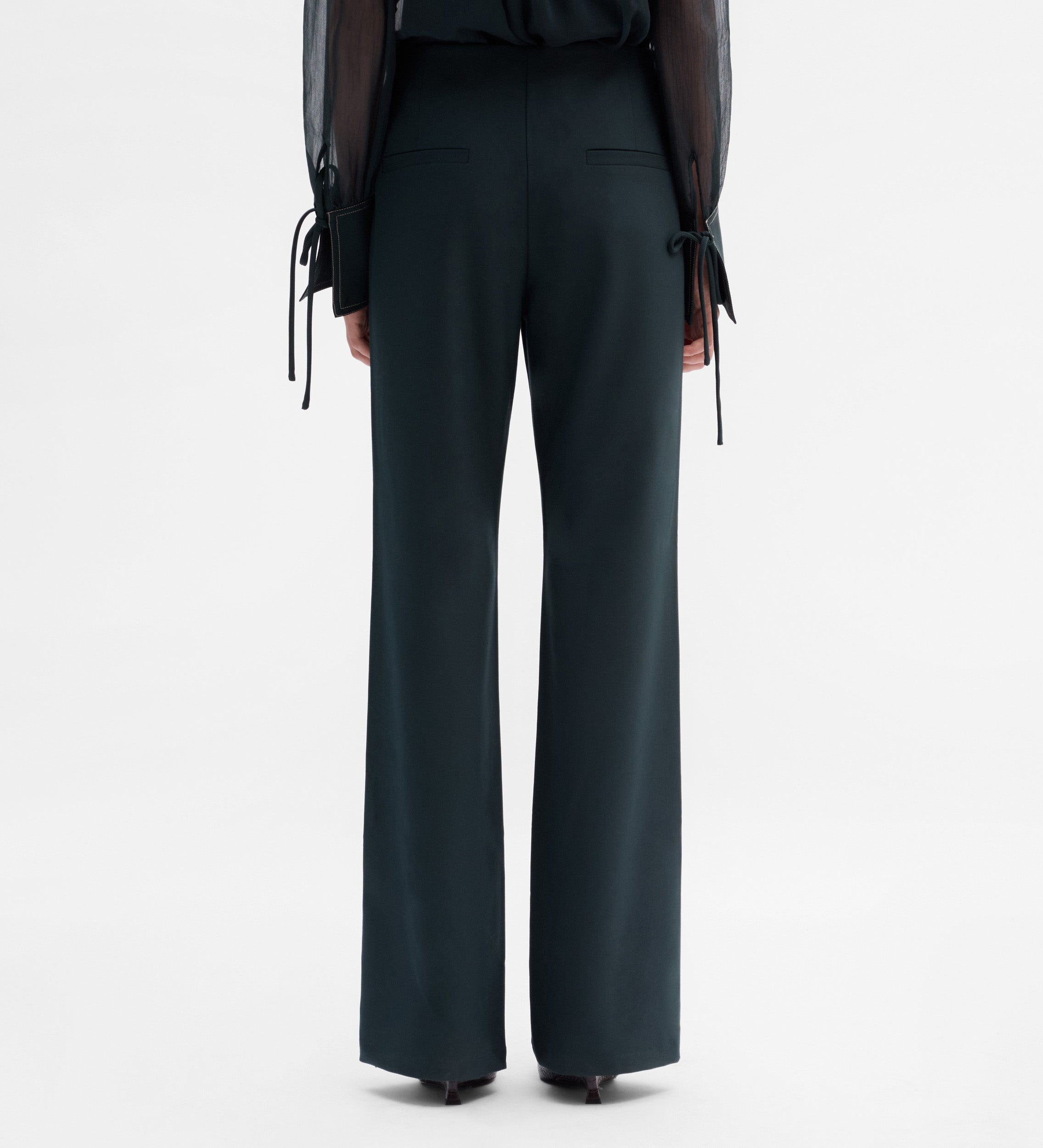 Pantalón twill elástico