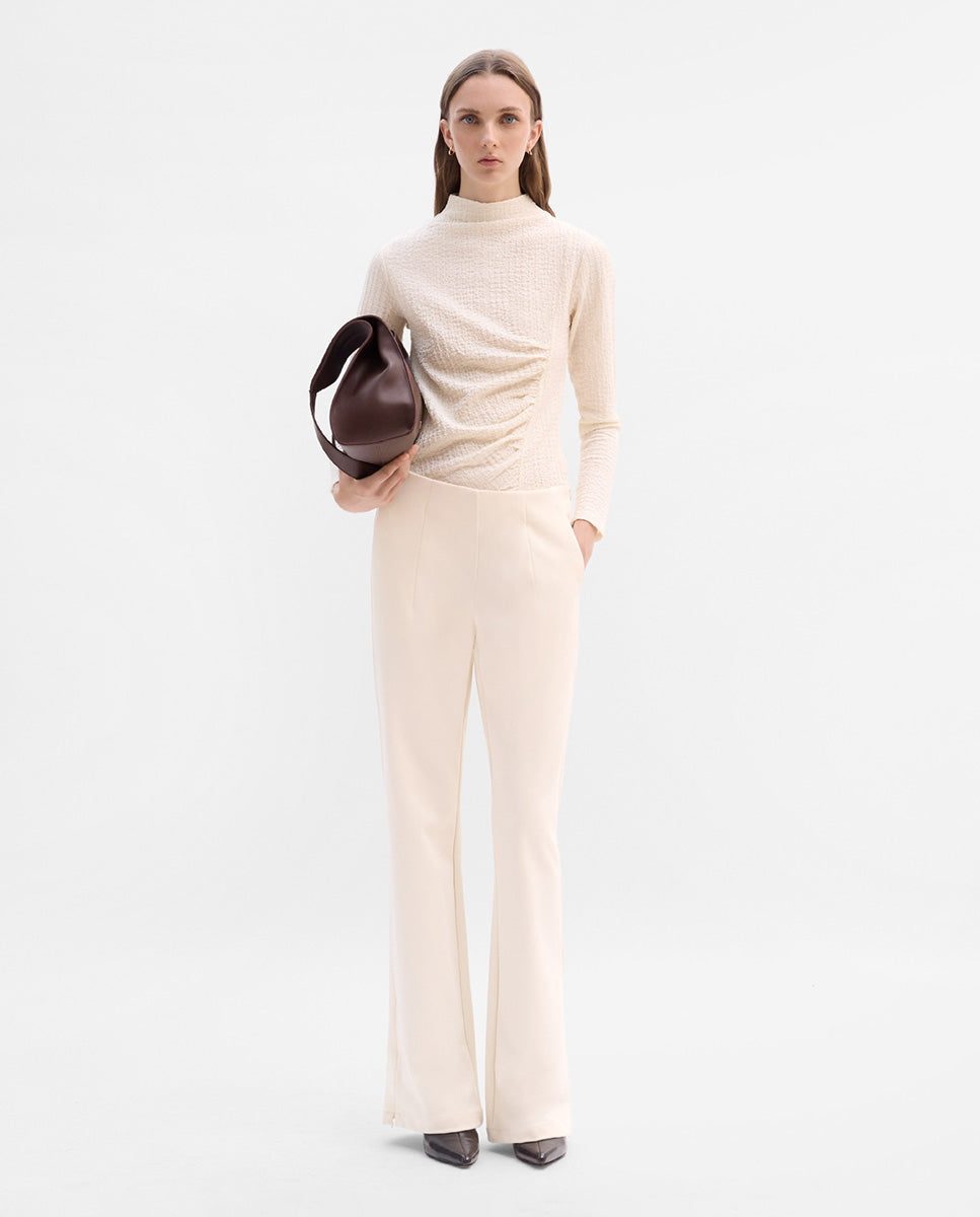 Pantalon en sergé extensible