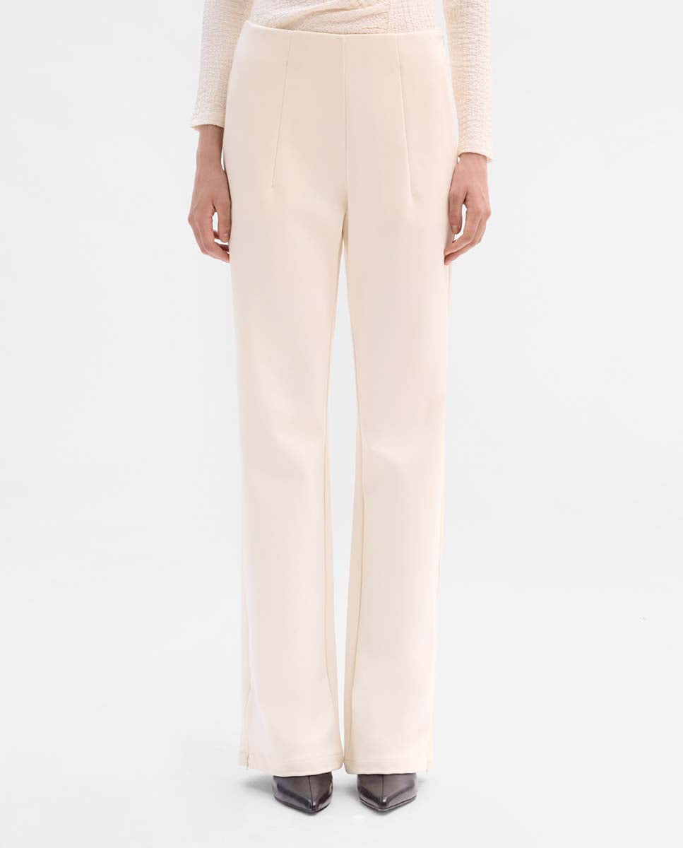 Pantalon en sergé extensible