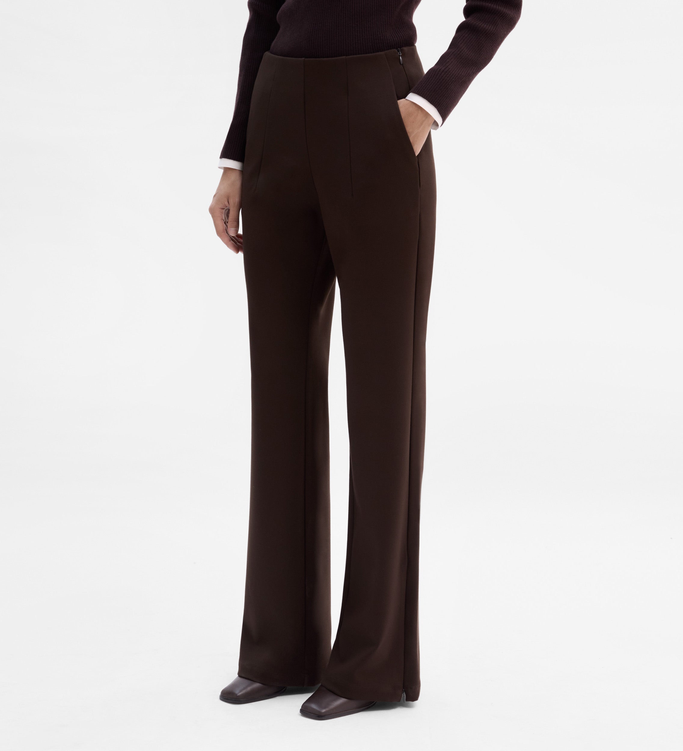 Stretch twill pants