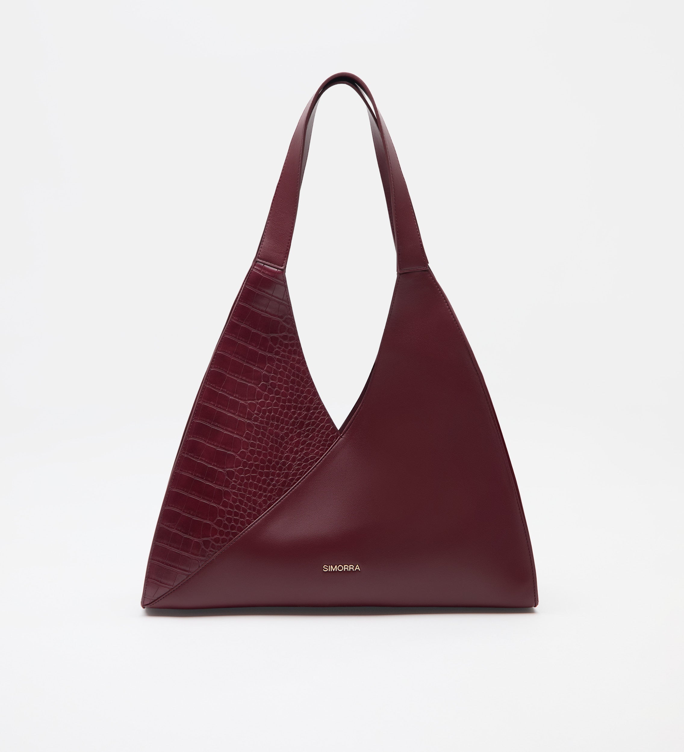 Sac cabas combiné cuir