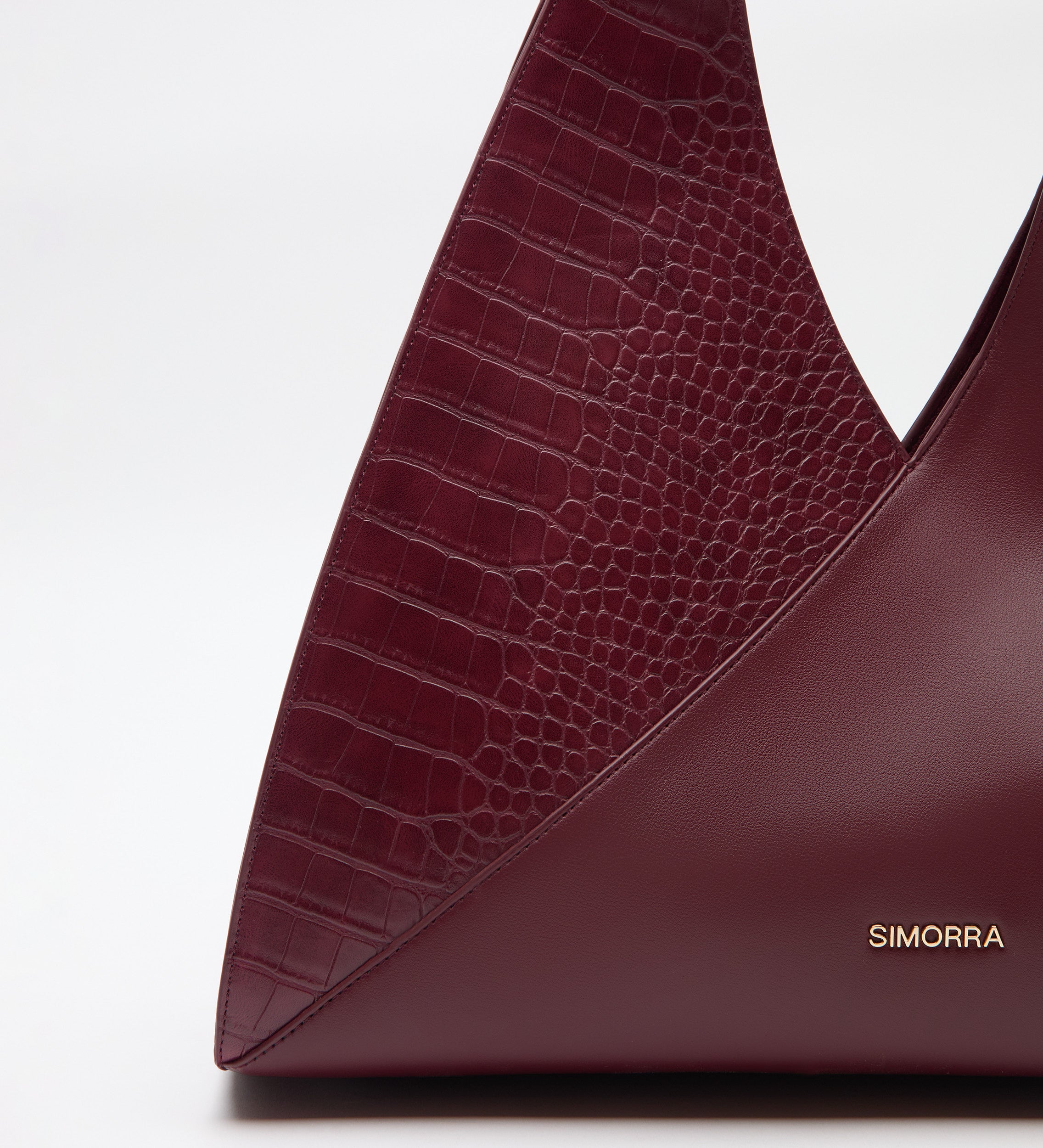 Sac cabas combiné cuir