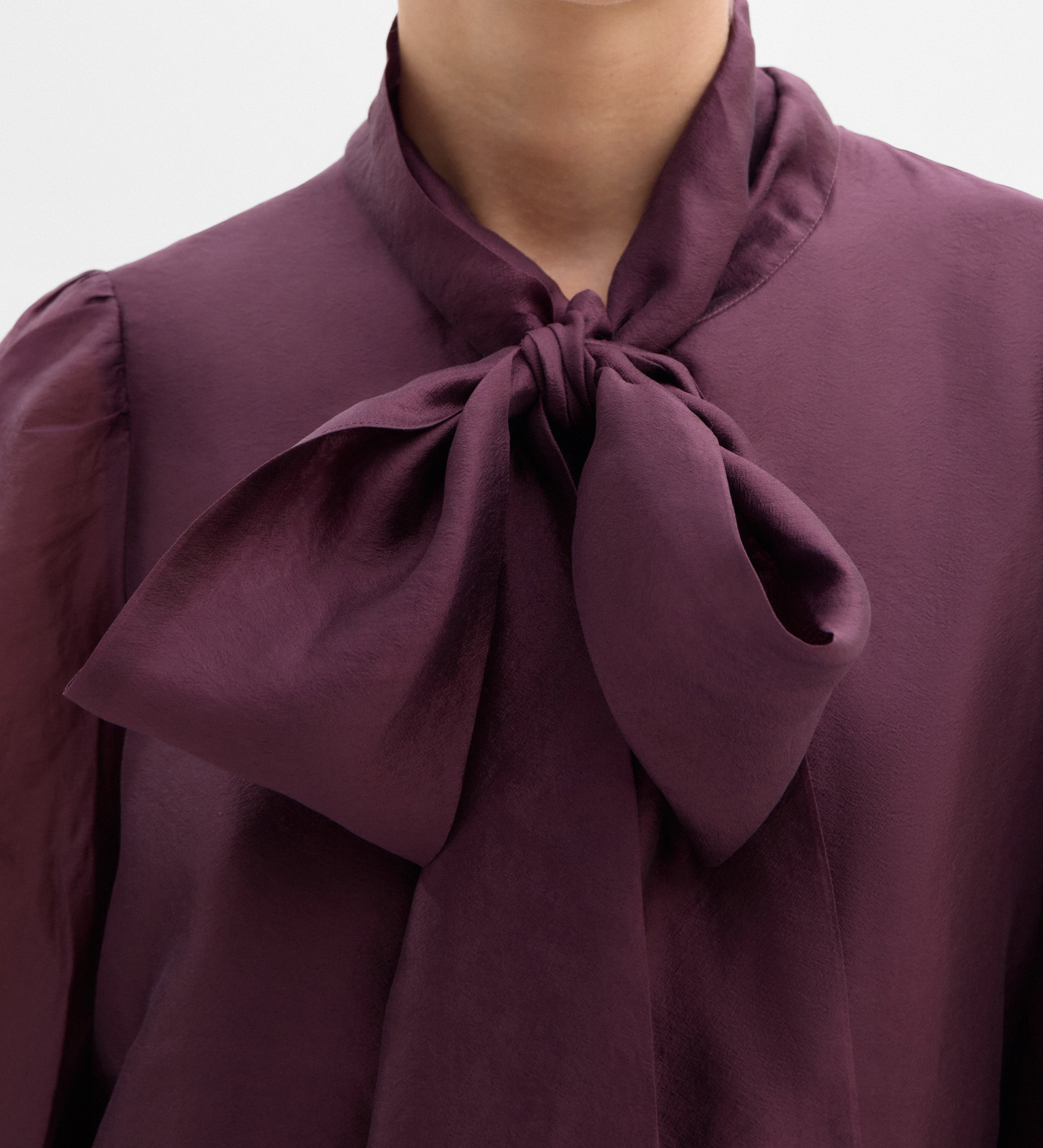 Blusa lazada cuello
