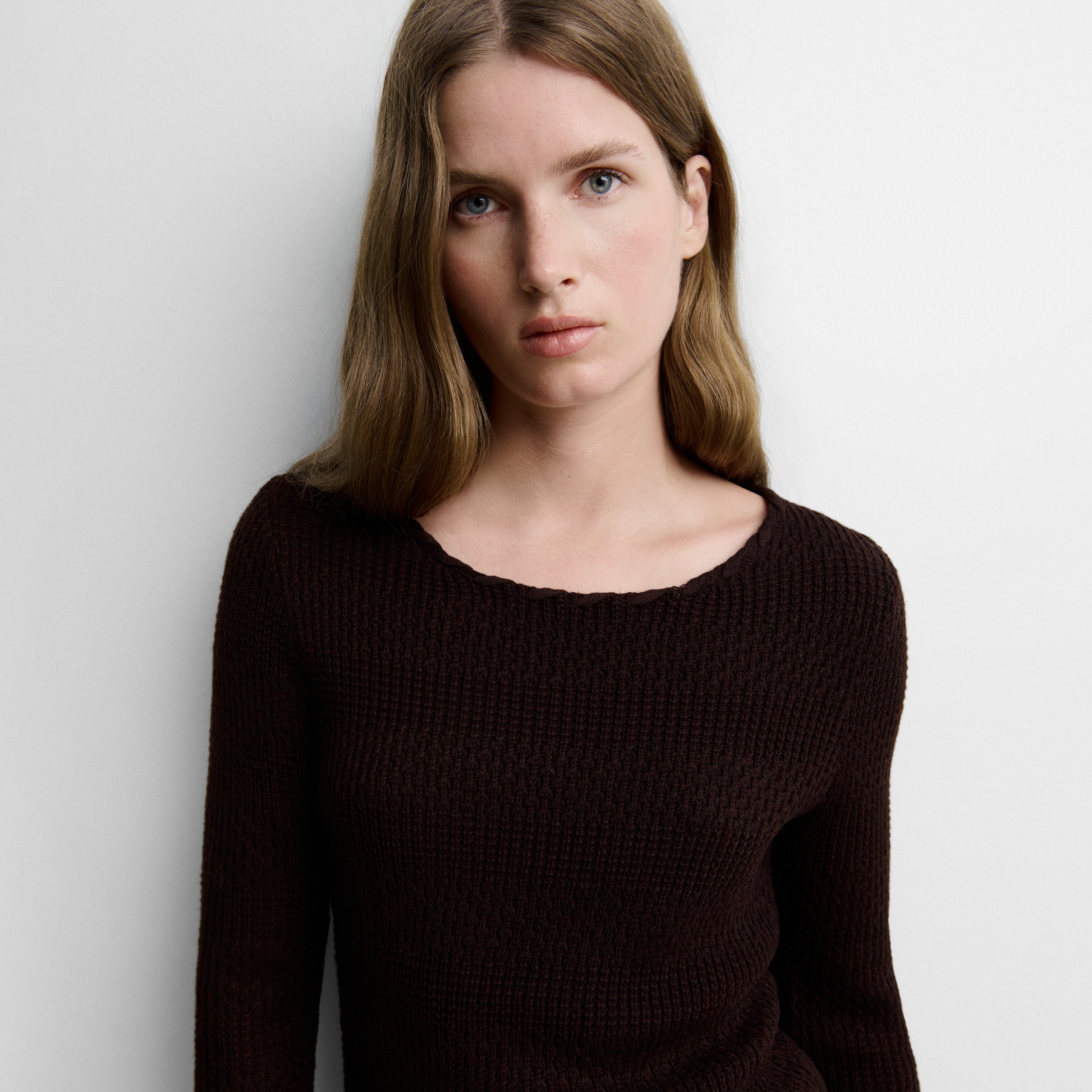 Pull en maille texturée