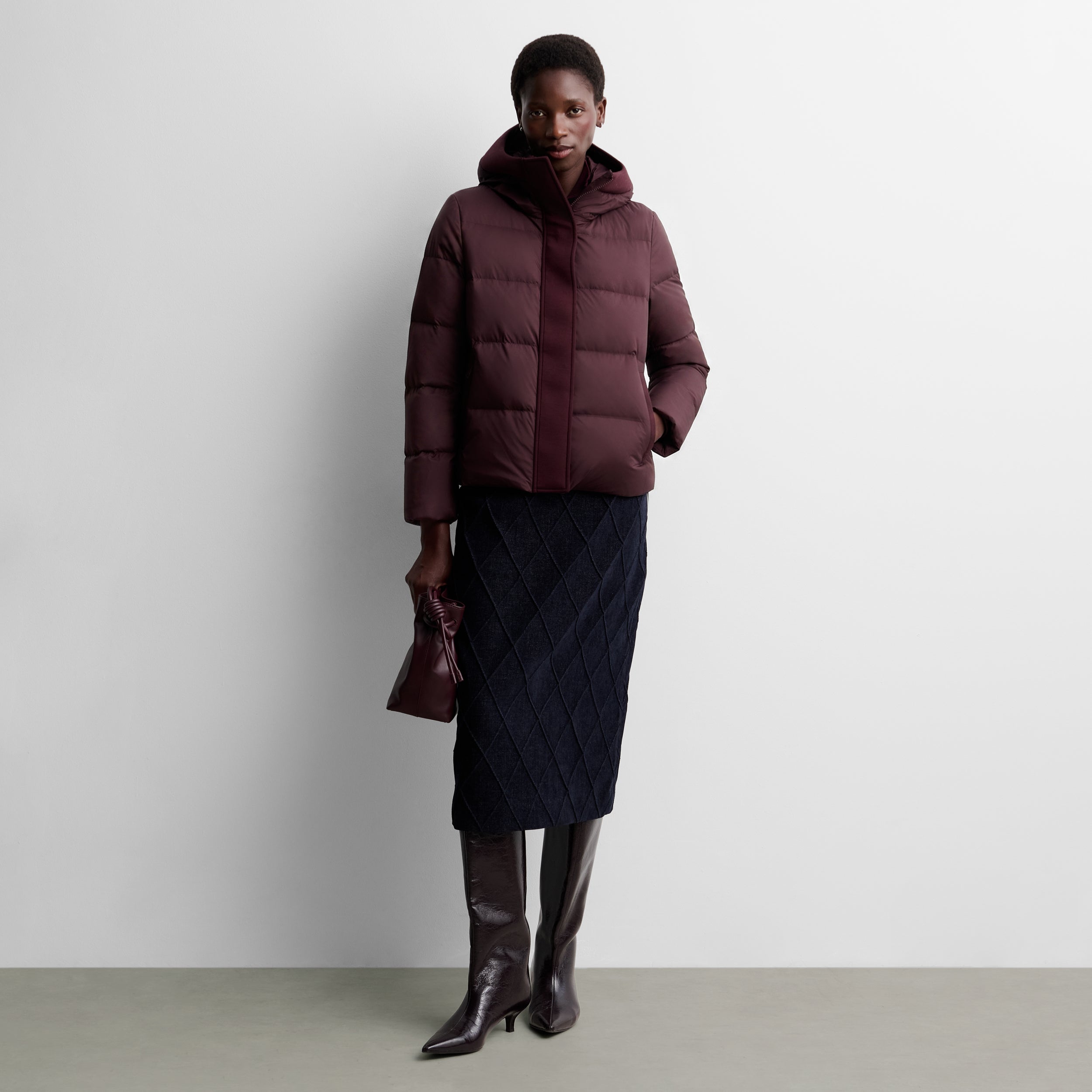 Short scuba parka