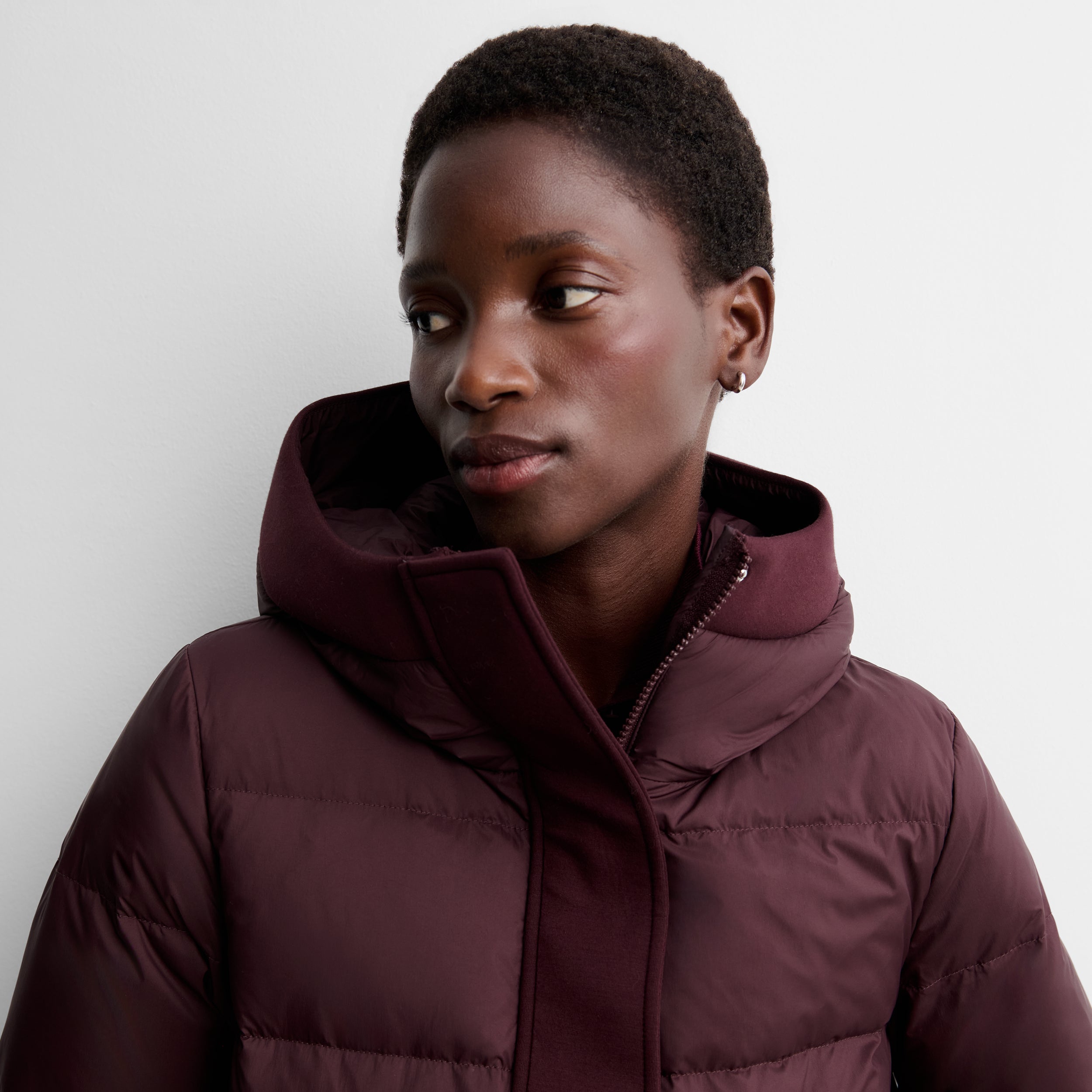 Short scuba parka