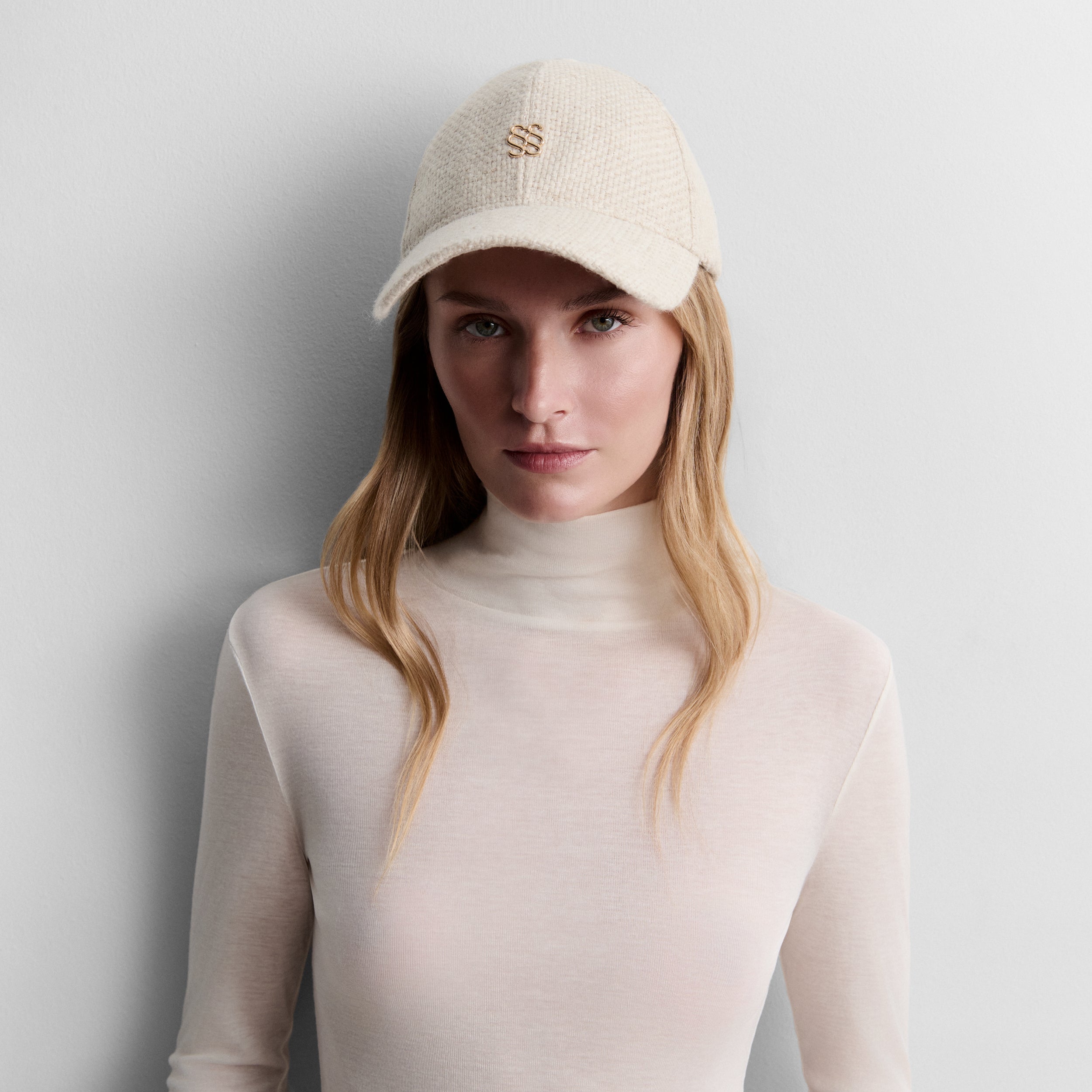 Casquette en tweed