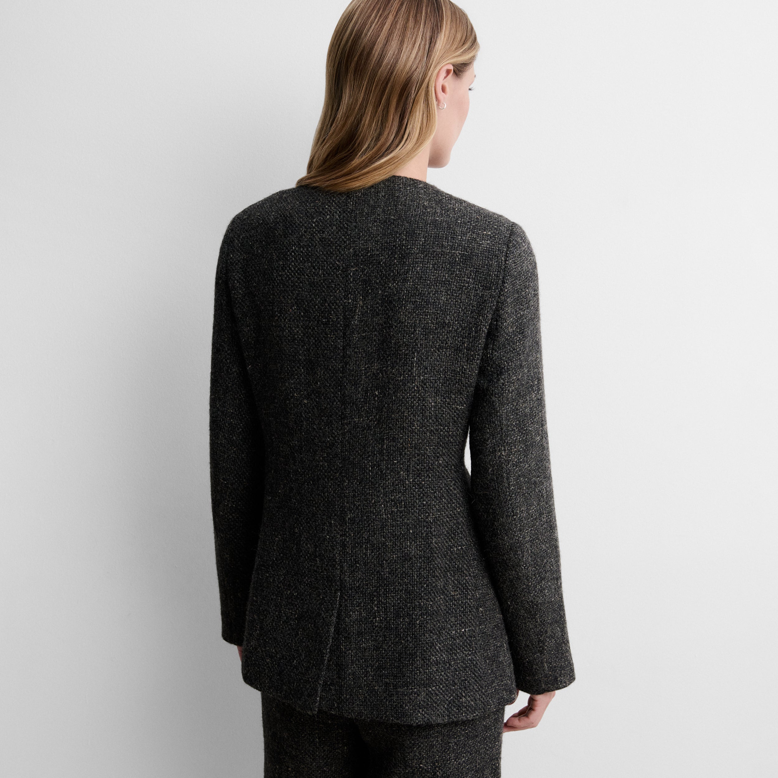 Veste cintrée en tweed