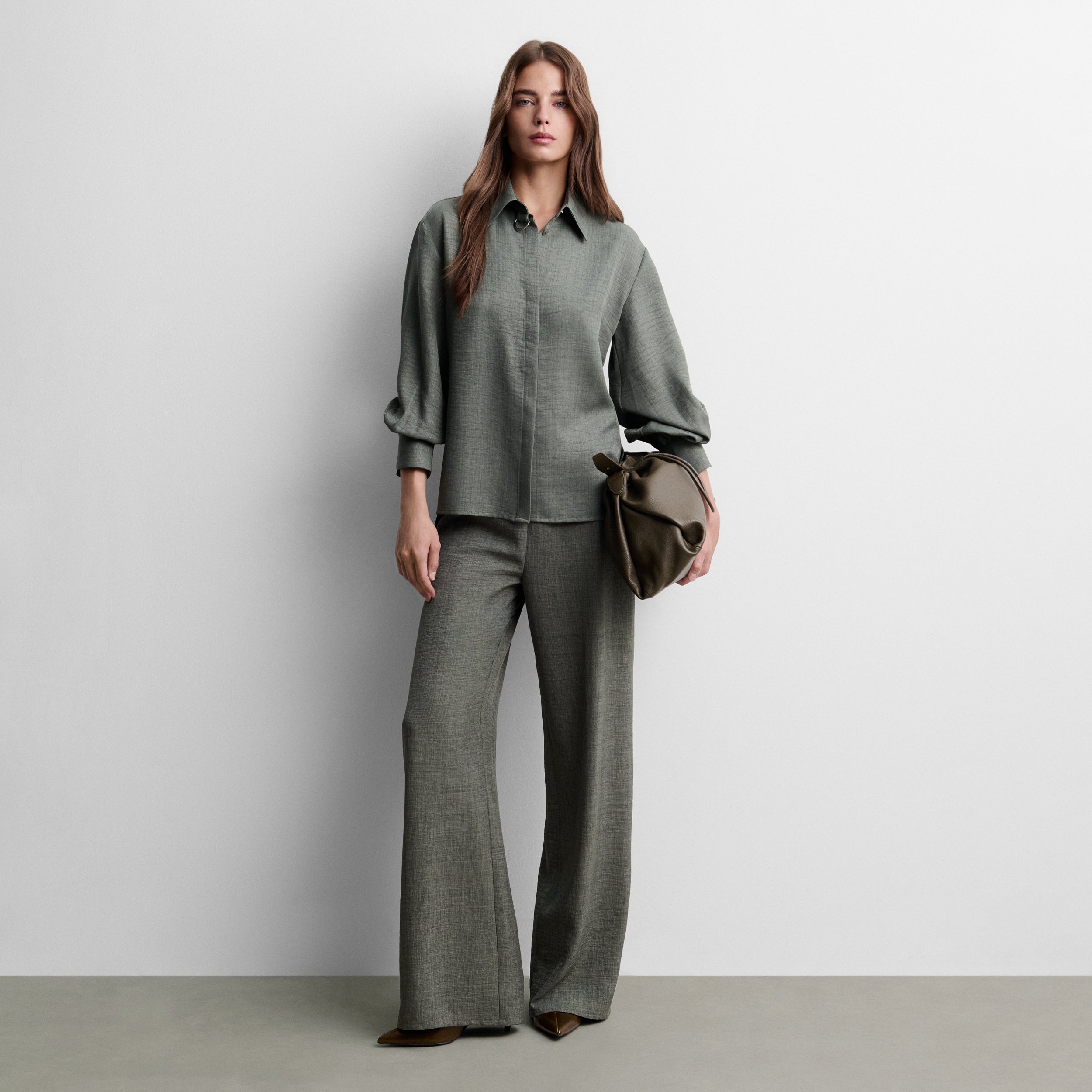 Pantalon large fluide
