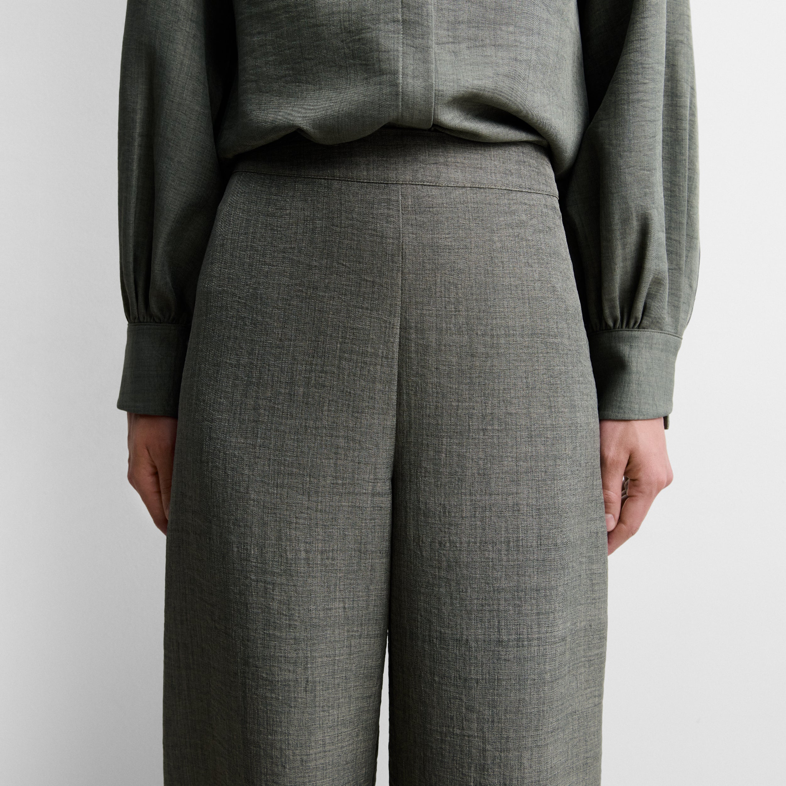 Pantalon large fluide