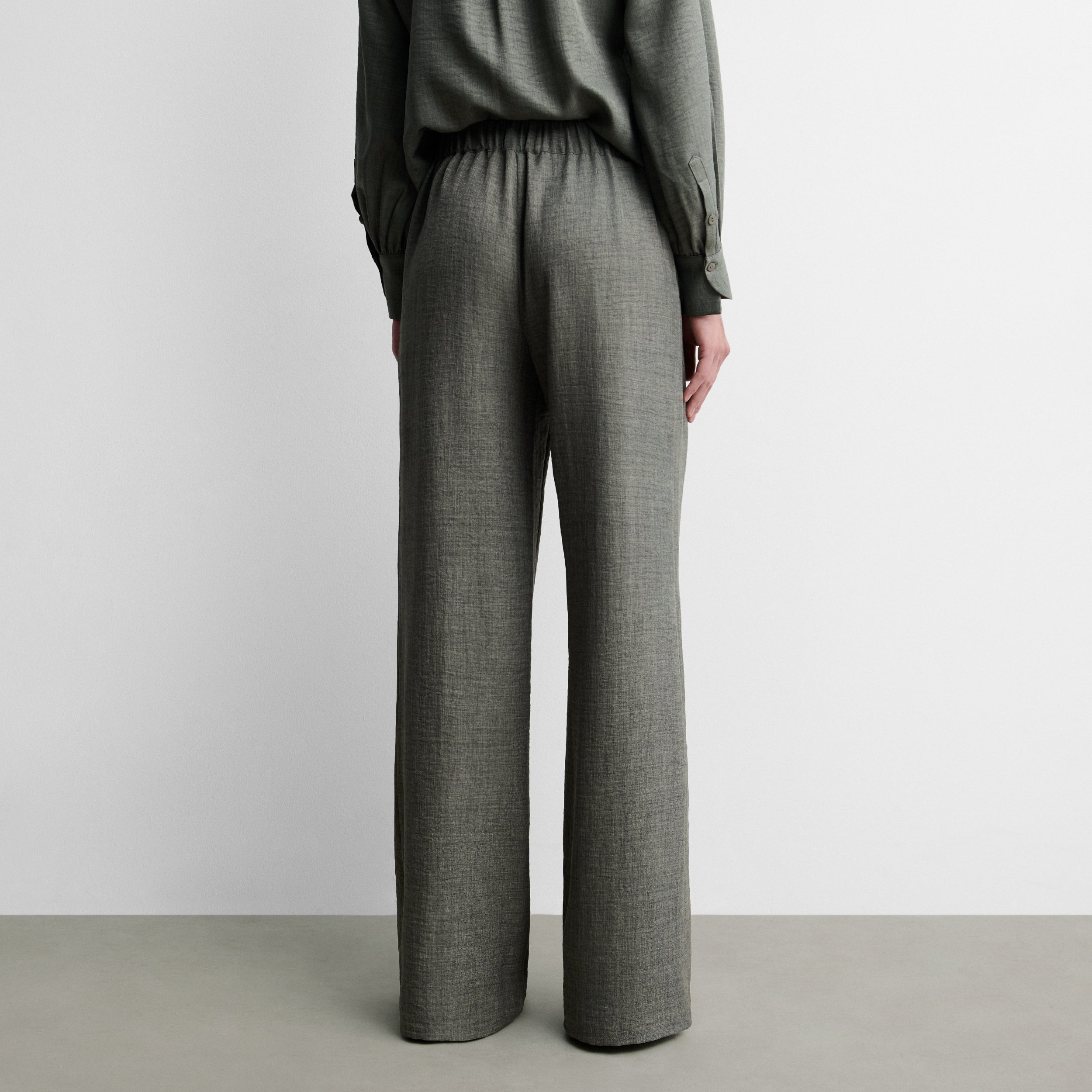 Pantalon large fluide