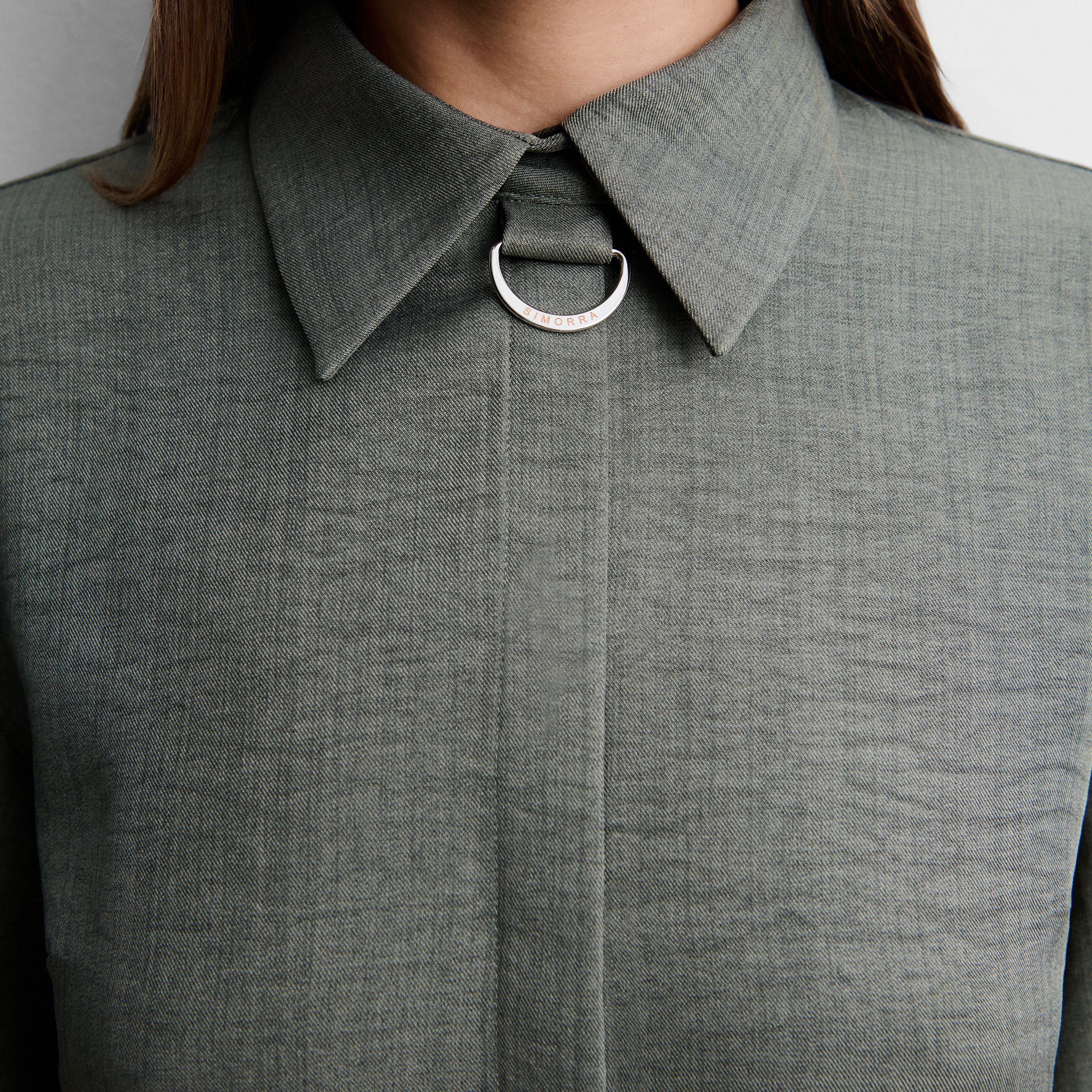 Blouson à détail de boucle