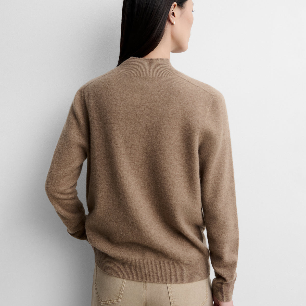 Cashmere knit sweater