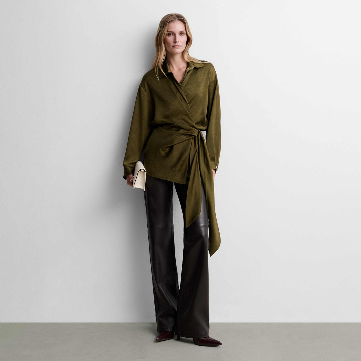 Blouse fluide à nouer