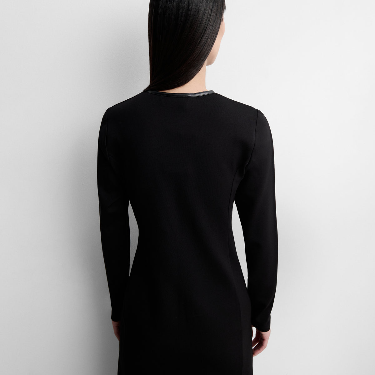 Robe midi en maille