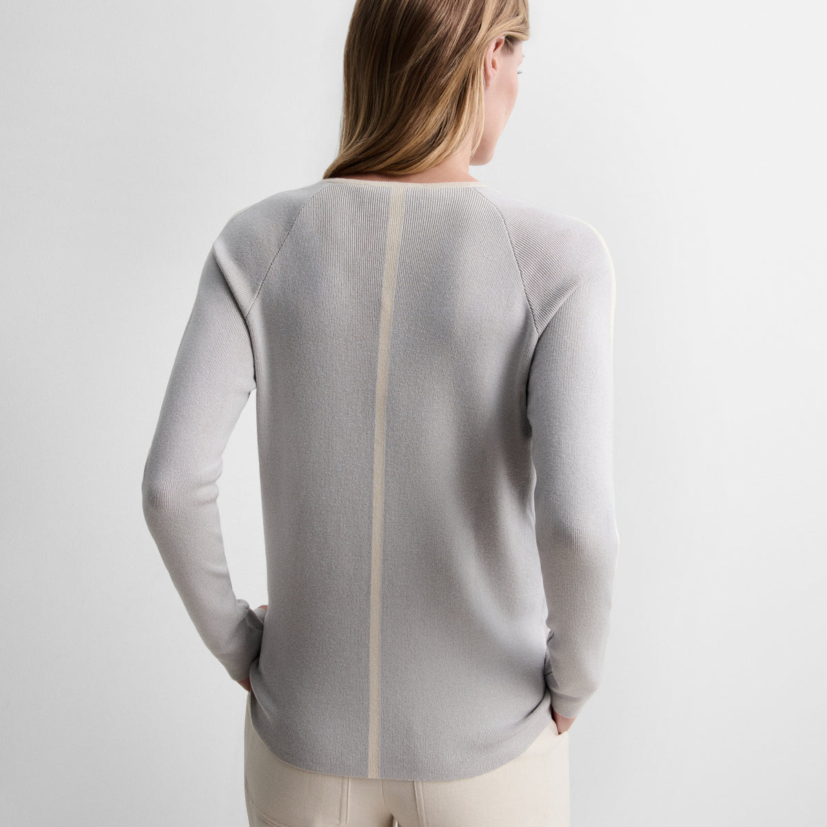 V-neck sweater