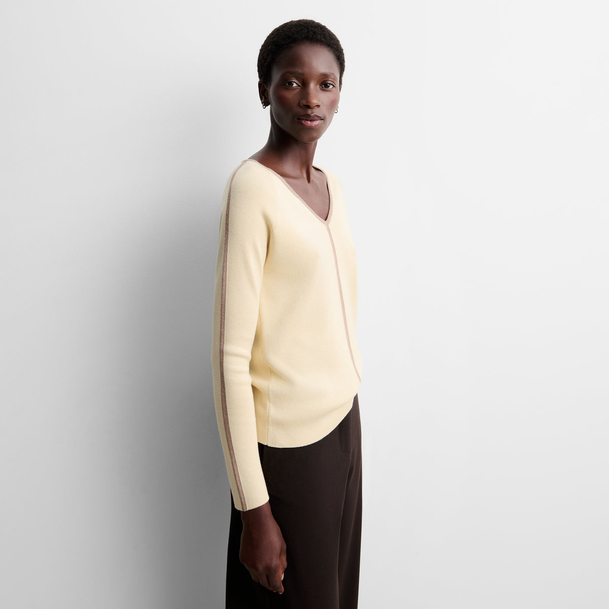 Pull col en V
