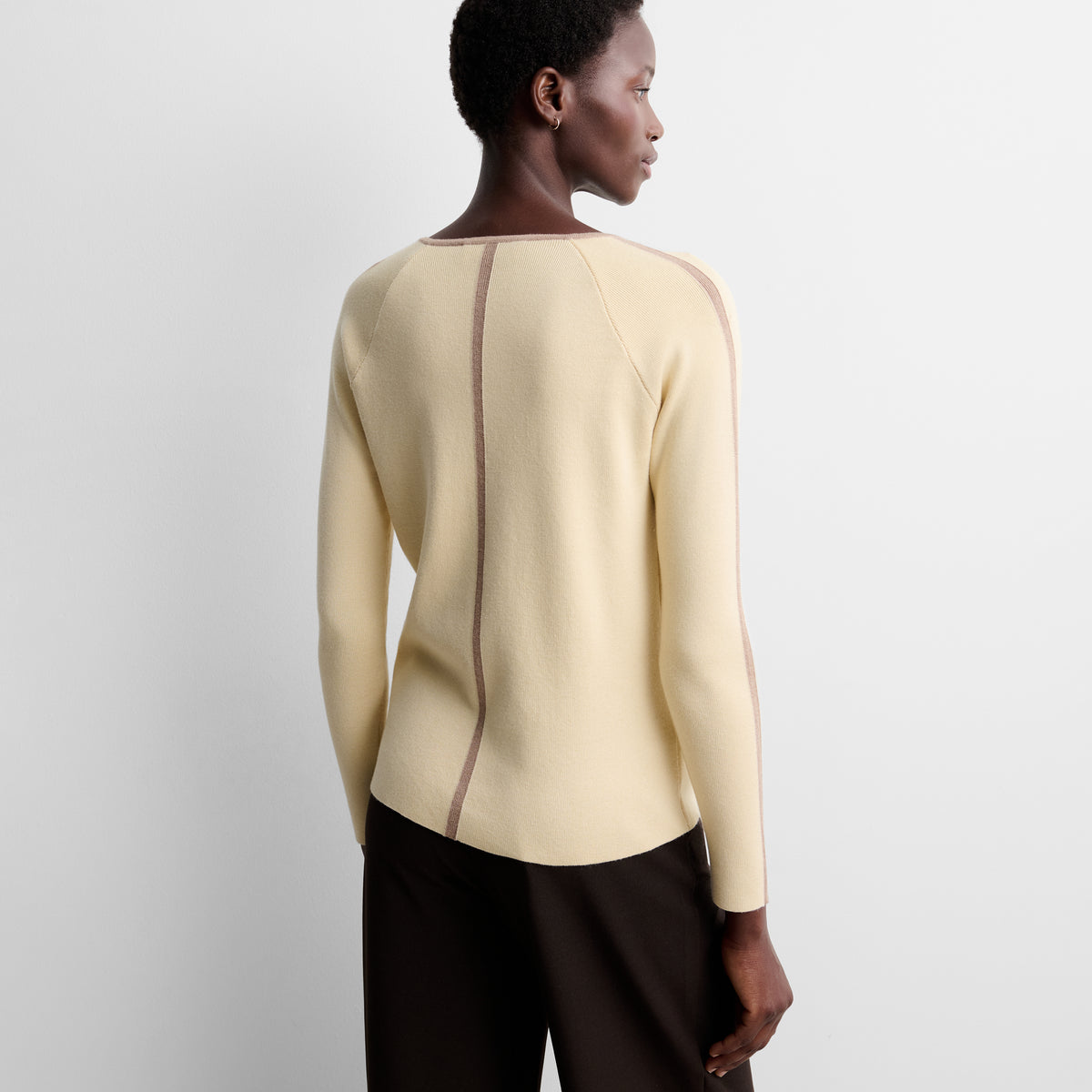 Pull col en V