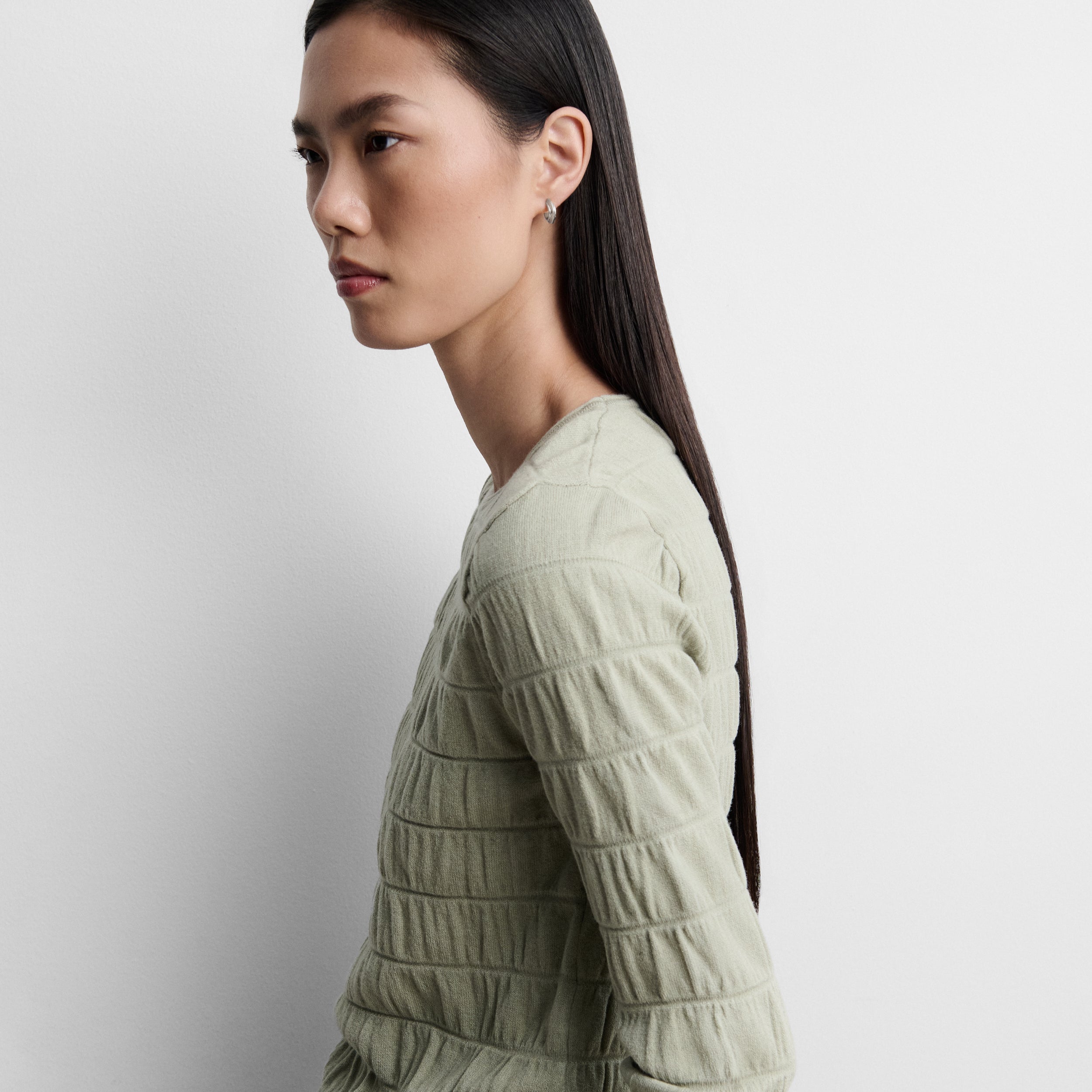 Pull en maille texturée
