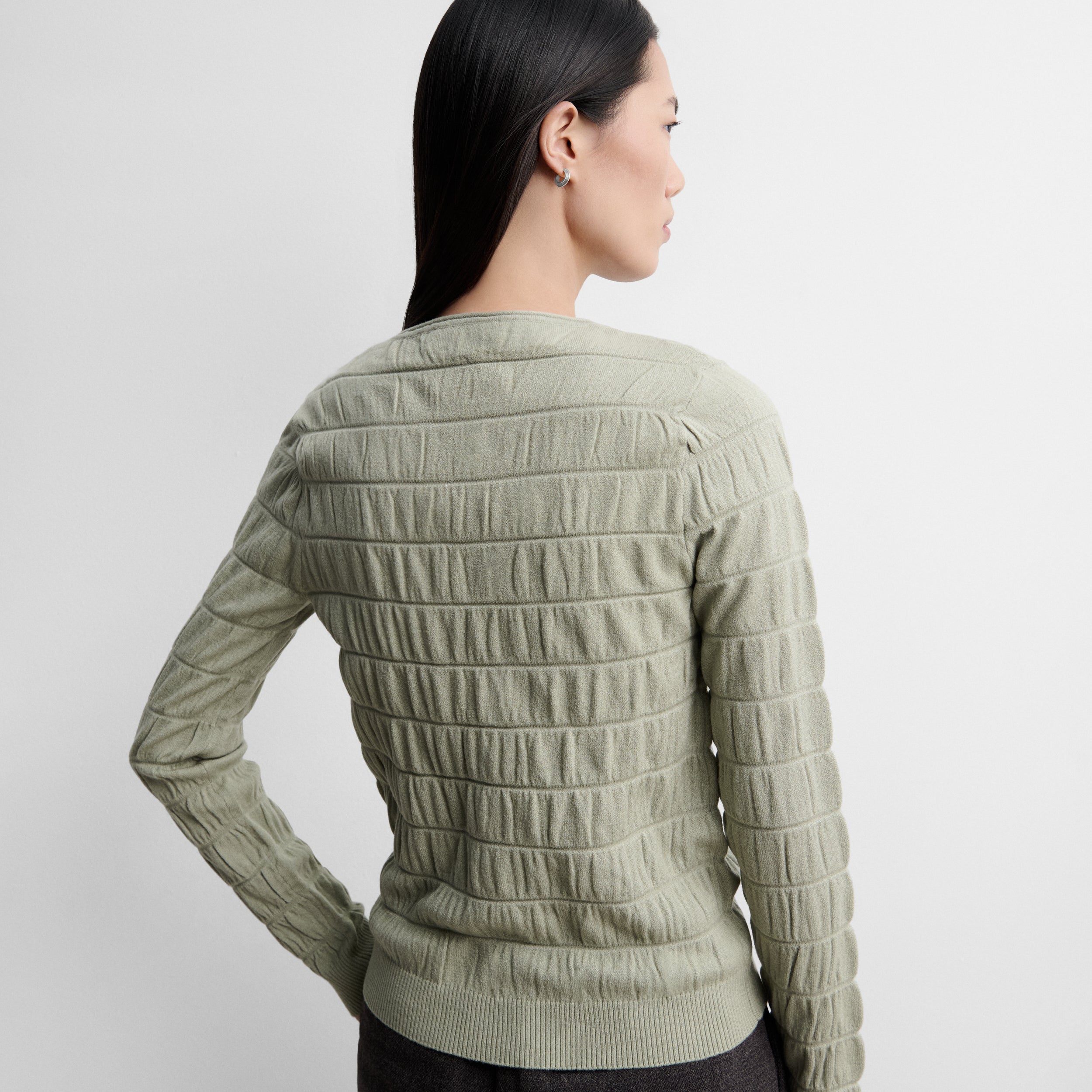 Pull en maille texturée