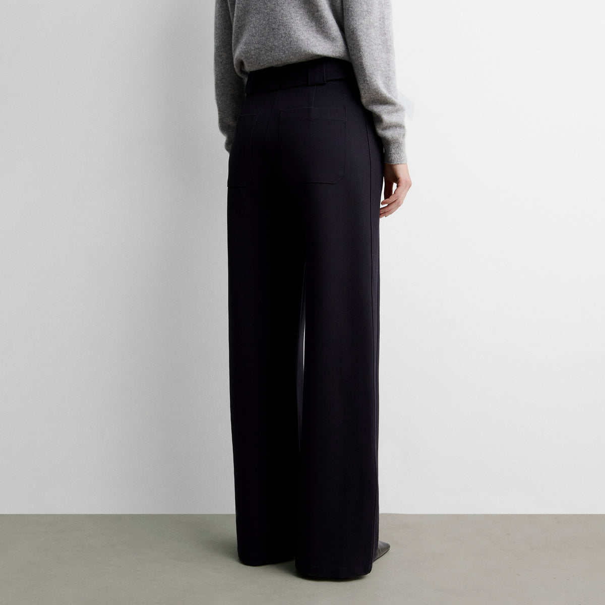 Pantalon extensible large