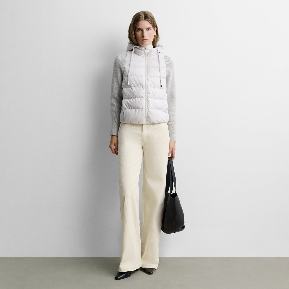 Parka corta bimateria