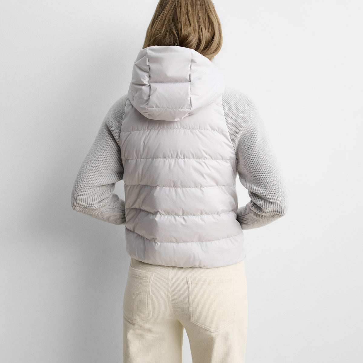 Parka corta bimateria