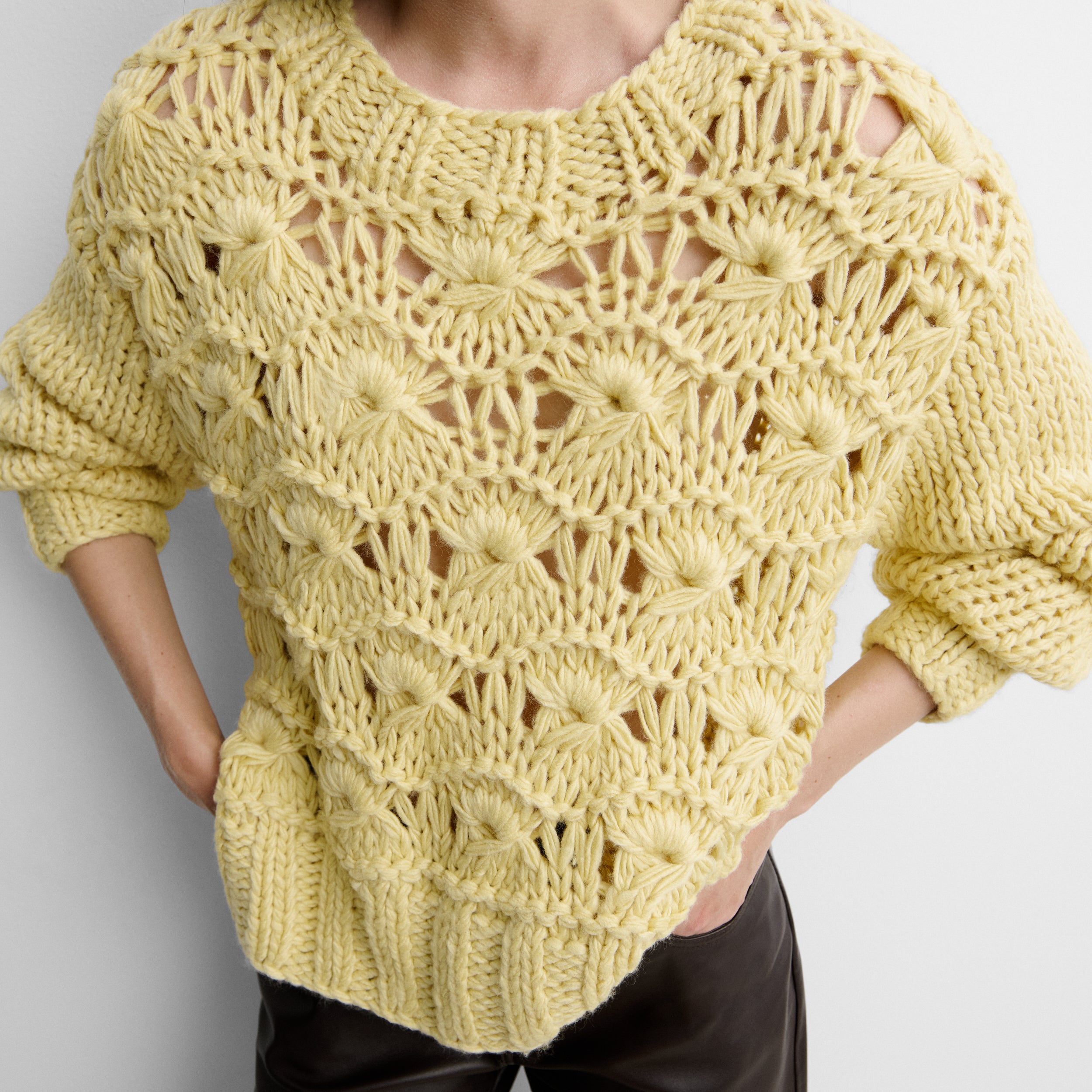 Pull fait main