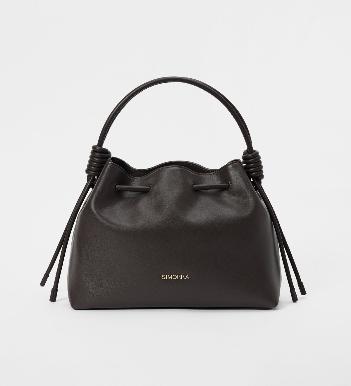 Nappa leather bonbon bag