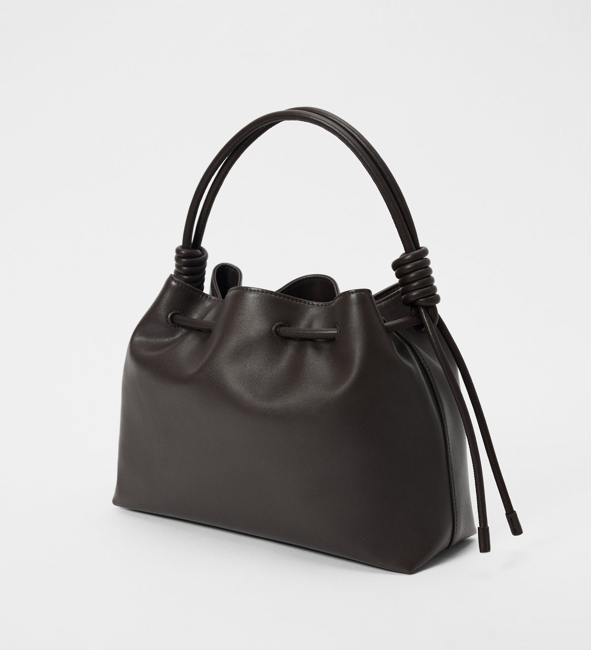 Nappa leather bonbon bag