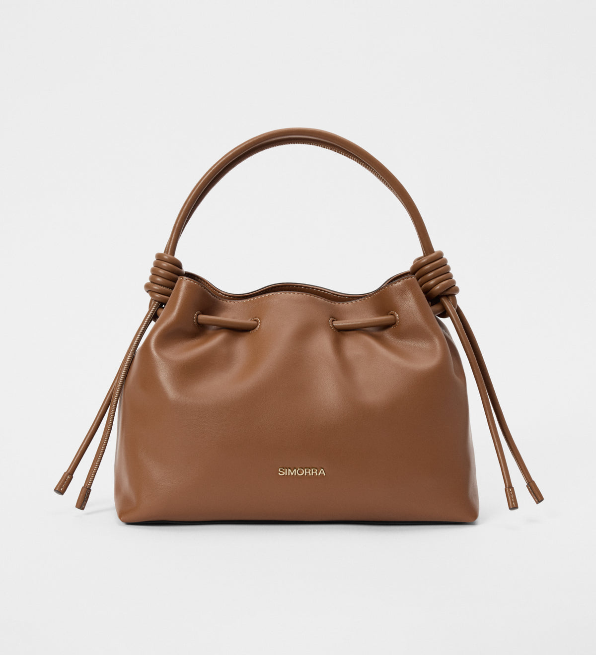 Sac bonbonnière en cuir nappa