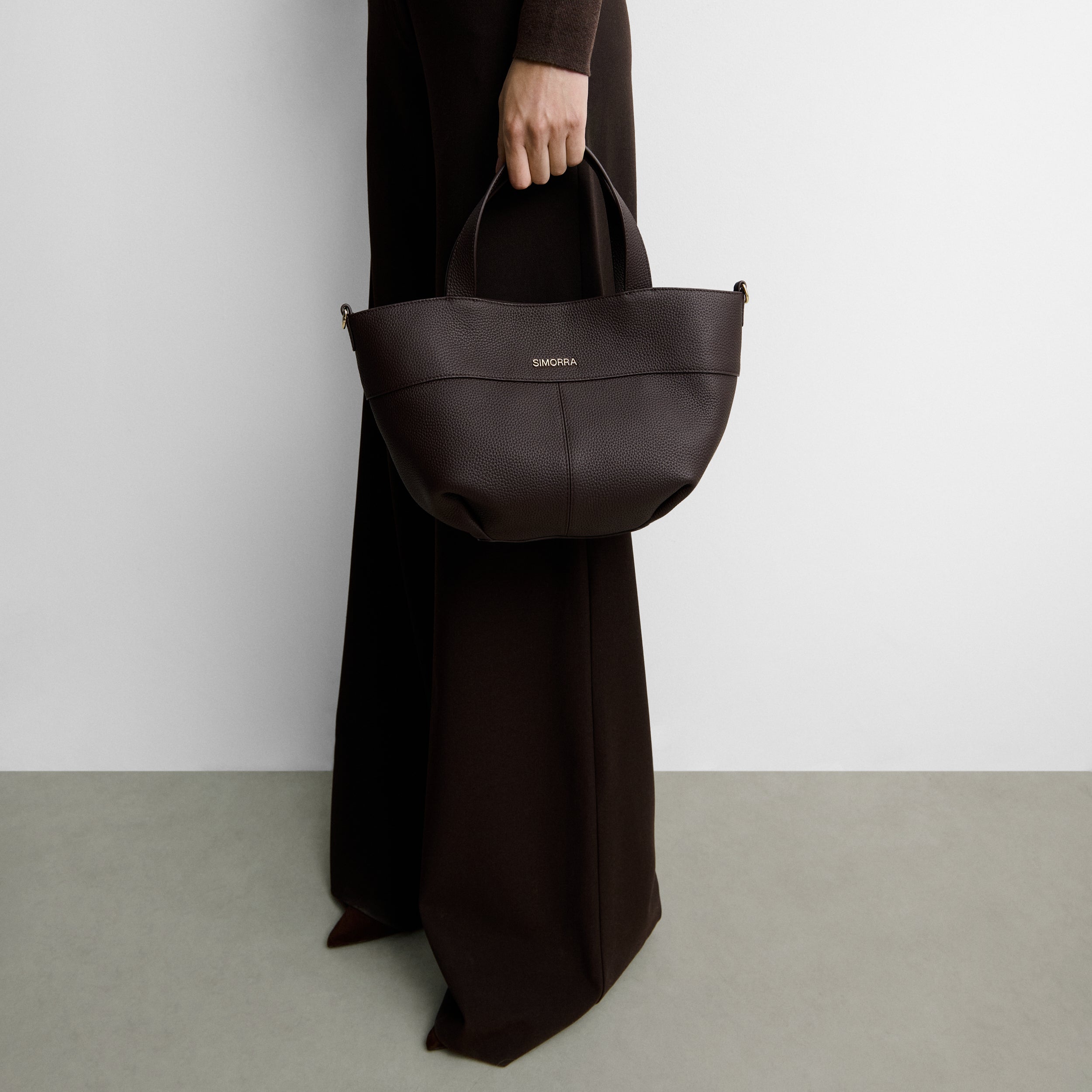 Sac shopper en cuir