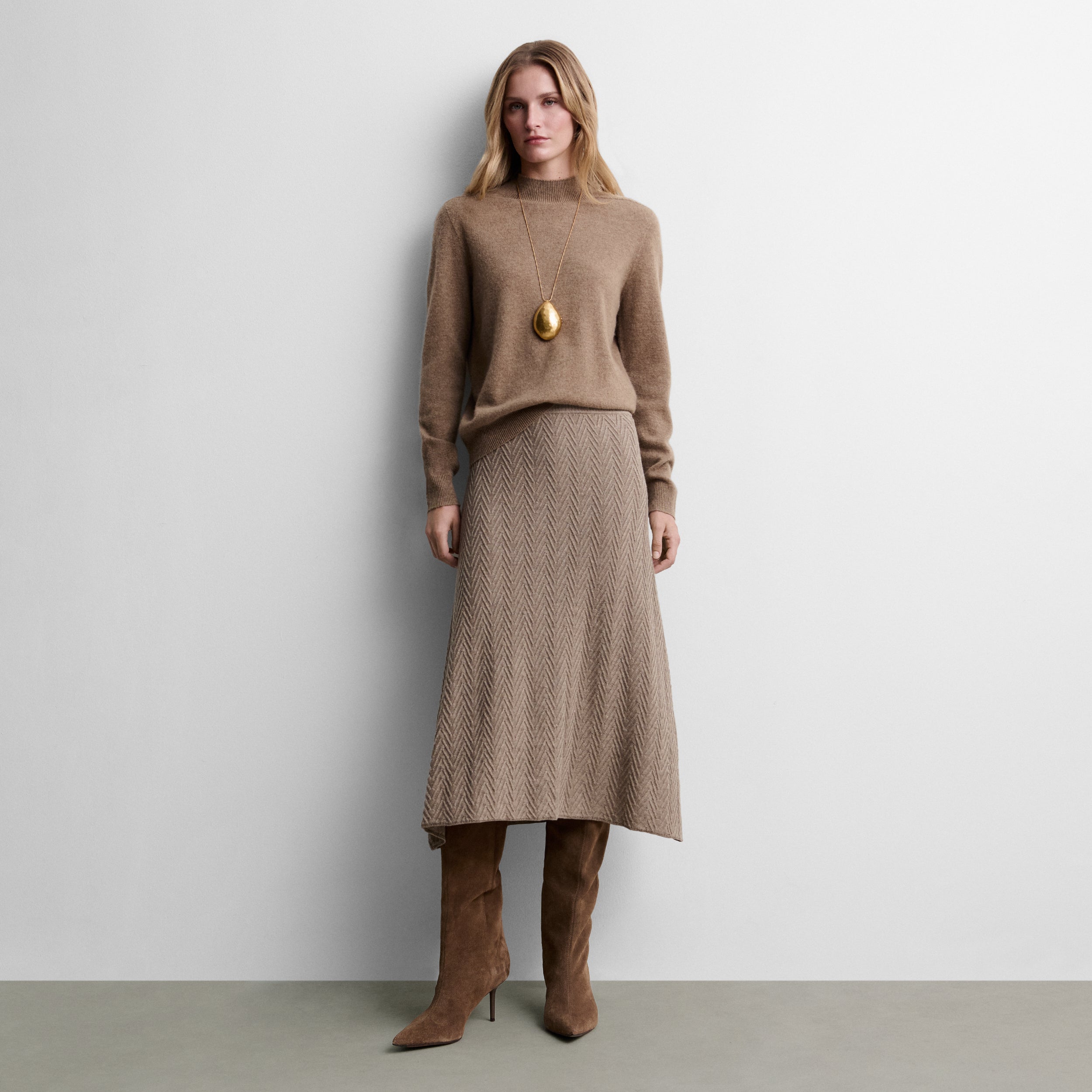Jupe en maille fantaisie