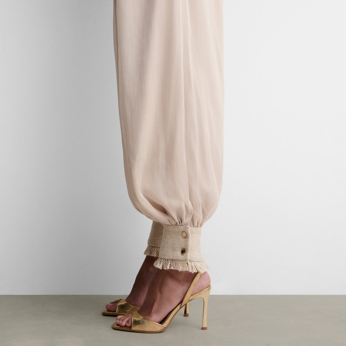 Pantalón bombacho puños