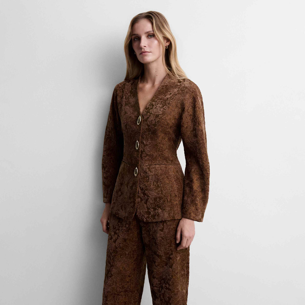 Fancy fabric jacket