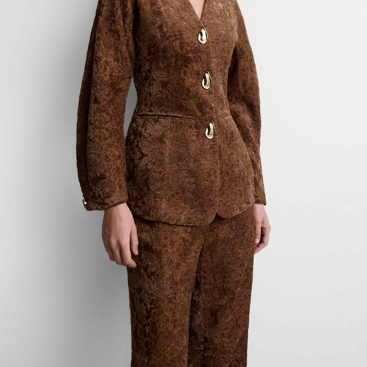 Fancy fabric jacket