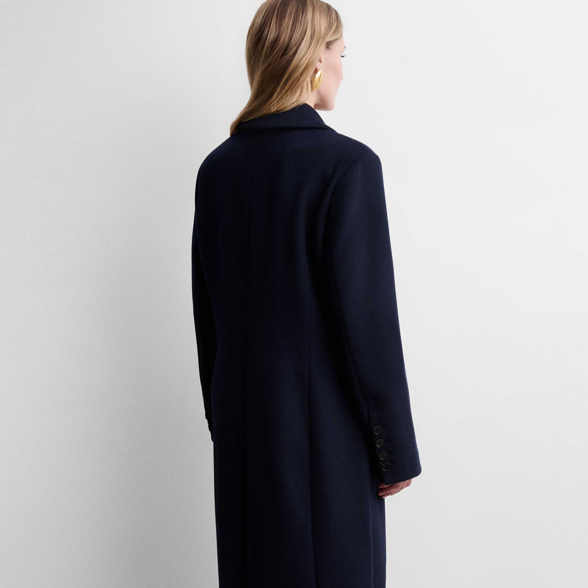 Manteau tailleur double face