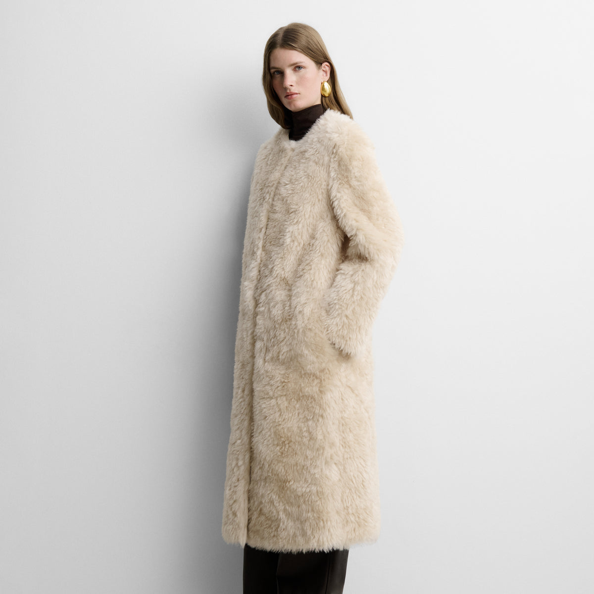 Long reversible coat